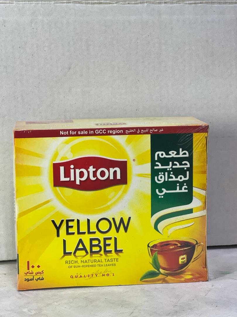 شاهي ليبتون احمر كبير عبوة 100