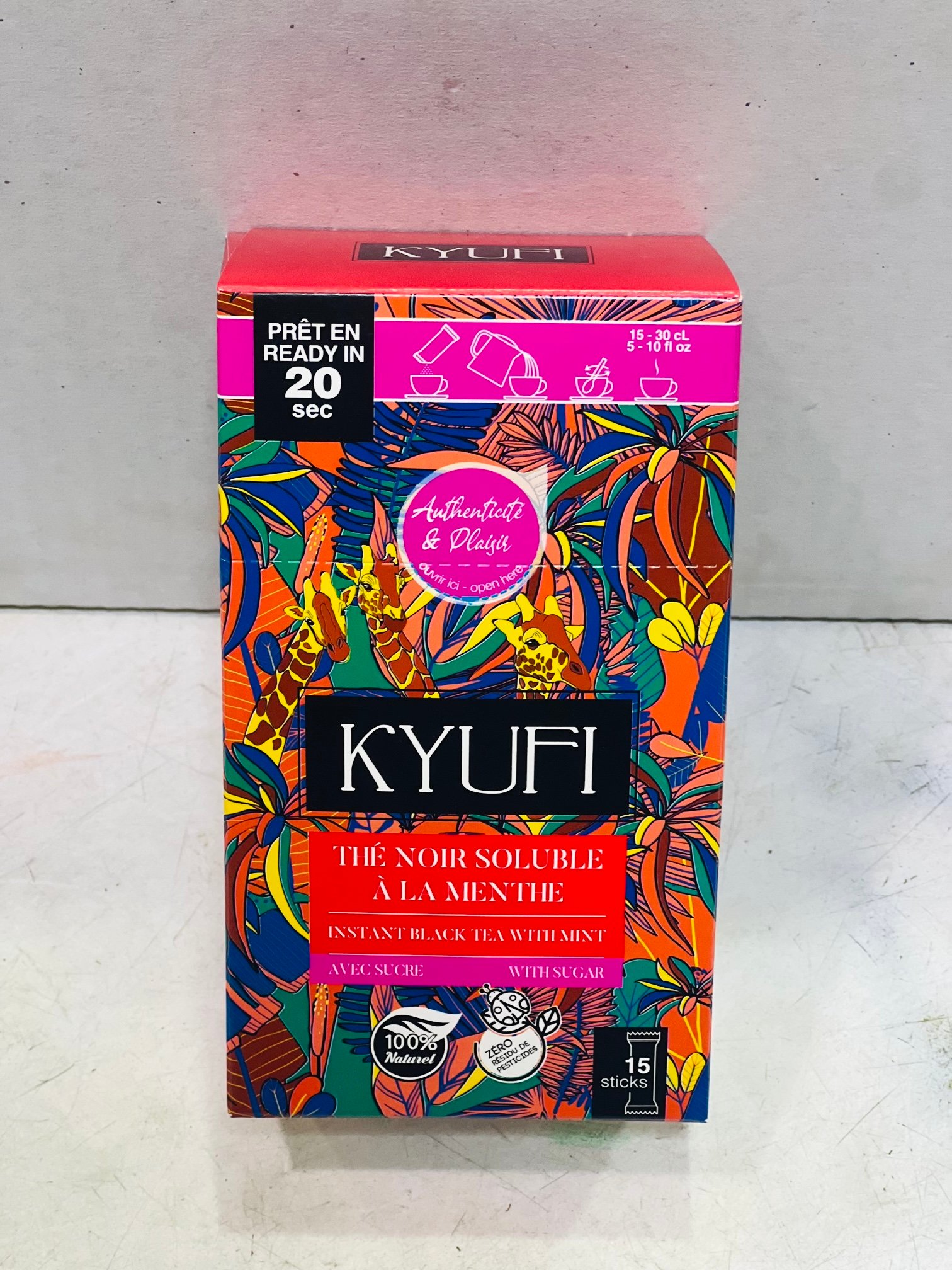 شاهي مغربي احمر