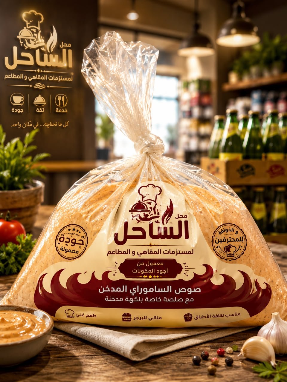 صوص ساموراي مدخن